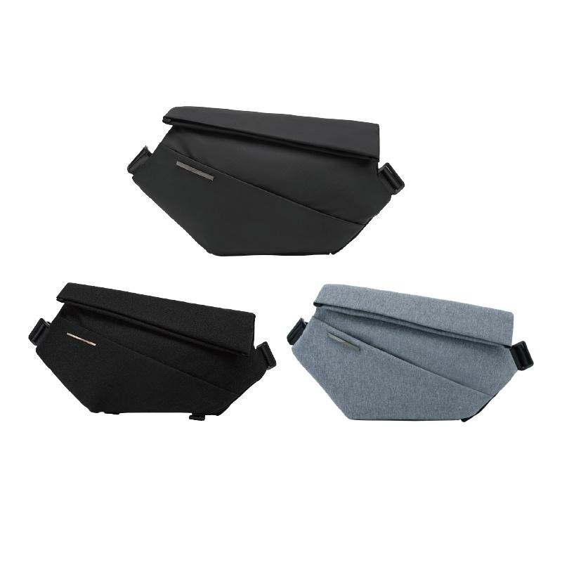 🔥肩帶磁吸扣🔥機能斜背包 防盜側背包 胸前包 斜側包 側背包 女生斜背包男 騎士包 機車包 機能胸包 快取機能包-細節圖2