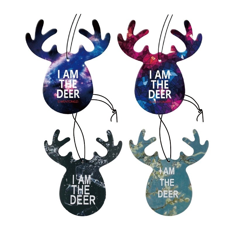 🔥台灣發貨🔥一鹿平安香氛片 汽車香氛片 空調用 車內循環香片 車用香片 衣櫥香氛 香氛片 香水片 衣櫥芳香 汽車芳香-細節圖2