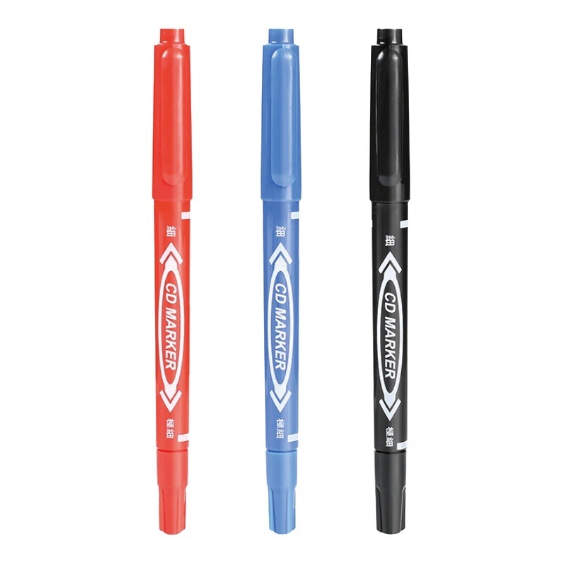🔥台灣發貨🔥油性奇異筆 雙頭簽字筆 速乾奇異筆 雙頭油性奇異筆 油性記號筆 油性筆 簽字筆 奇異筆 標記筆 馬克筆-細節圖2