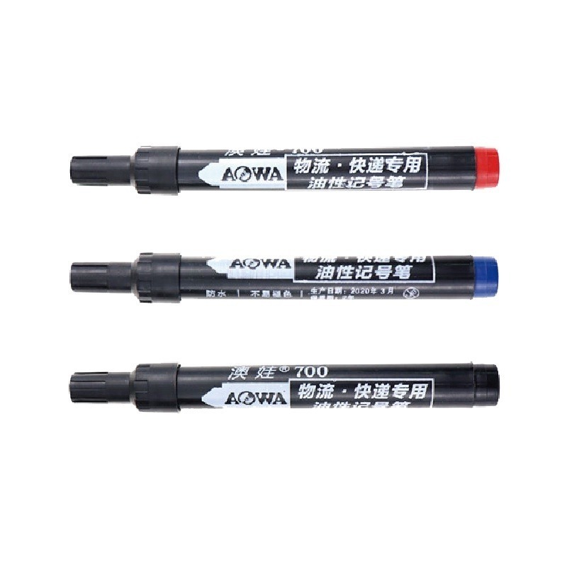 🔥不易斷墨🔥兩色可選🔥油性奇異筆 油性記號筆 速乾奇異筆 大容量簽字筆 油性筆馬克筆 大頭筆大字筆 辦公室文具-細節圖2