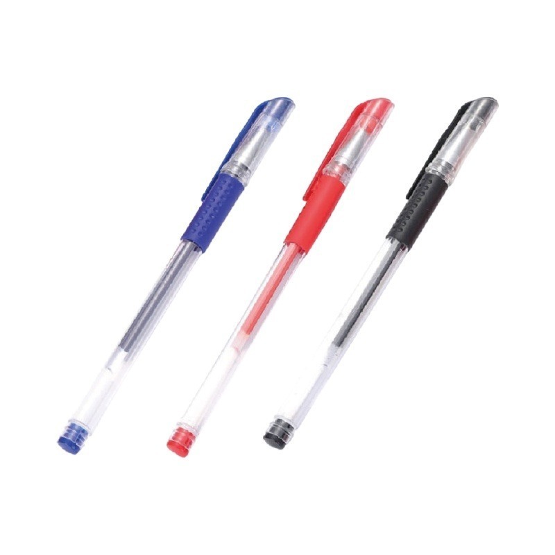 🔥滑順好寫🔥0.5MM中性原子筆 原子筆筆芯 原珠筆 辦公用品 紅筆 藍筆 黑筆 上課 辦公文具 文具用品 滾珠筆-細節圖2