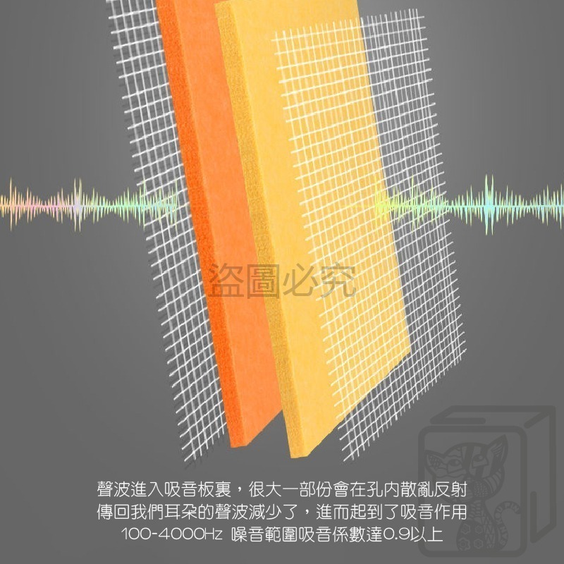 🔥超低價🔥隔音壁貼 毛氈吸音棉 隔音棉 隔音板 吸音棉 吸音板 消音板 纖維吸音板 隔音門貼 防刮板 阻燃隔音棉-細節圖6