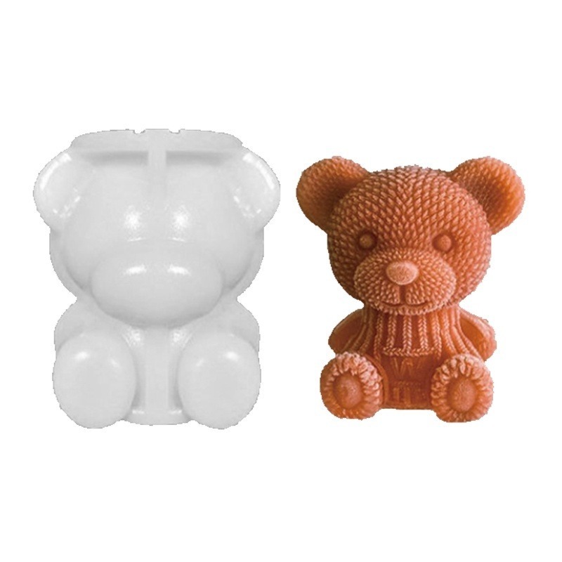 🔥台南發貨🔥小熊冰塊模具 威士忌冰球 冰塊模具 製冰模具 威士忌冰塊 冰球模具 造型冰塊 矽膠模具 製冰模具 冰塊球-細節圖2