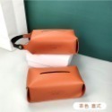 🔥台灣出貨🔥皮革面紙套 面紙收納盒 衛生紙盒 車用面紙盒 紙巾盒 掛式紙巾套 車用面紙套 面紙套-規格圖8