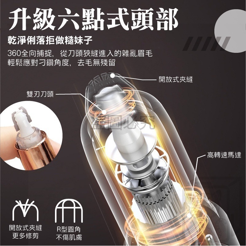 🔥手殘救星🔥電動修眉筆 修眉刀 修眉神器 電動修眉器 修眉毛 簡單易上手 修眉 網紅眉 一筆成型 方便快速 眉毛-細節圖7