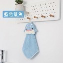 9.藍色鯊魚 珊瑚絨動物擦手巾
