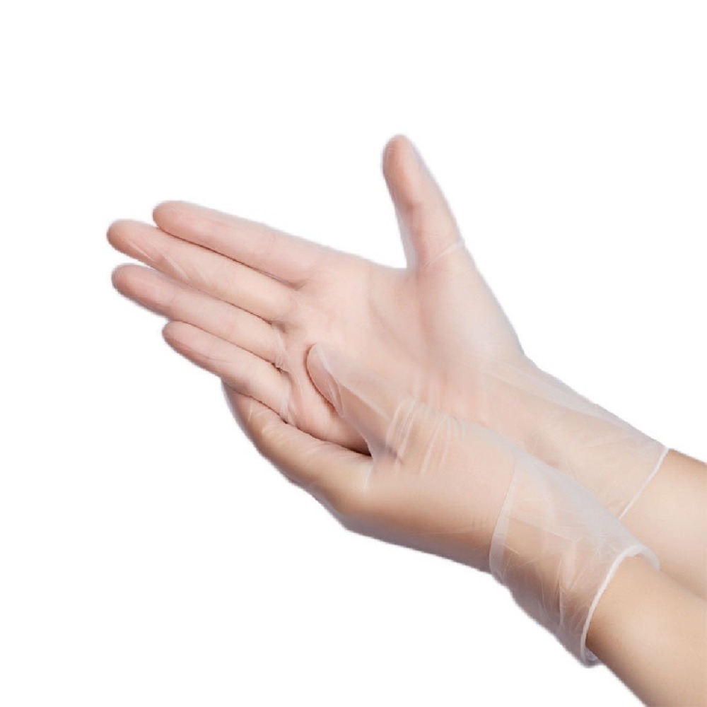 🔥賠售底價🔥一次性PVC手套 台灣品牌手套 100入手套 防護手套 透明手套 廚房手套 無粉手套 拋棄式 塑膠手套-細節圖2