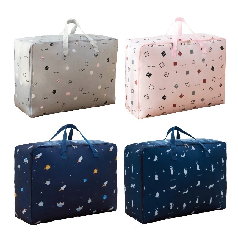 🔥最低價🔥棉被收納袋 防水牛津布收納袋 牛津布棉被袋 衣物收納袋 收納袋 棉被袋 被子整理包 大容量收納袋-細節圖2