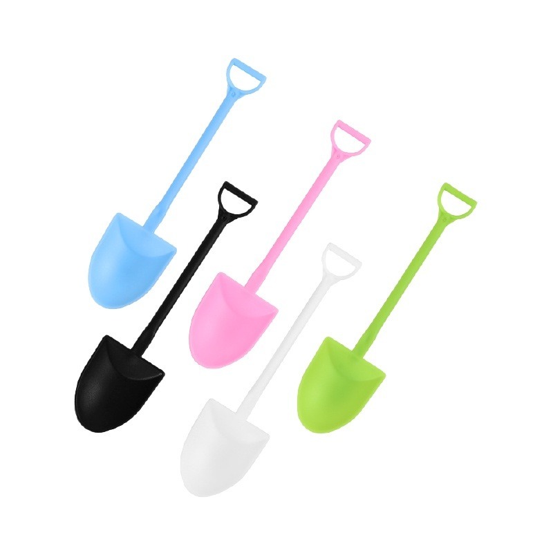 🔥多款顏色🔥甜點鏟勺 鏟子湯匙 一次性點心鏟勺 造型點心勺 點心勺 造型勺 甜點湯匙 甜點勺 一次性湯匙 小湯勺-細節圖2