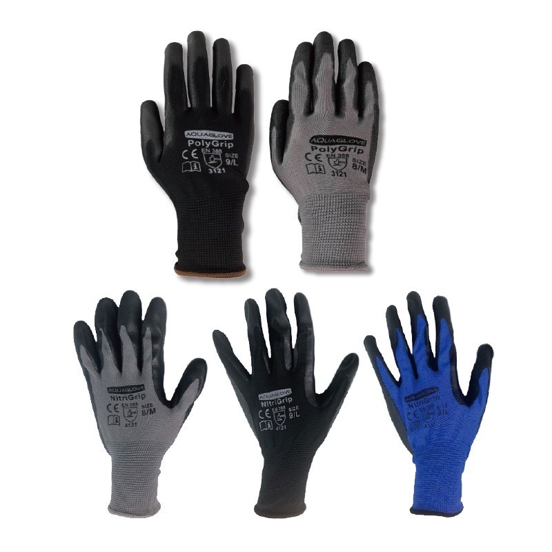 🔥高品質🔥NBR止滑手套 工作手套 尼龍手套 塗膠手套 作業用手套 塗層手套 耐磨手套 防滑手套 防靜電手套【AQG-細節圖2