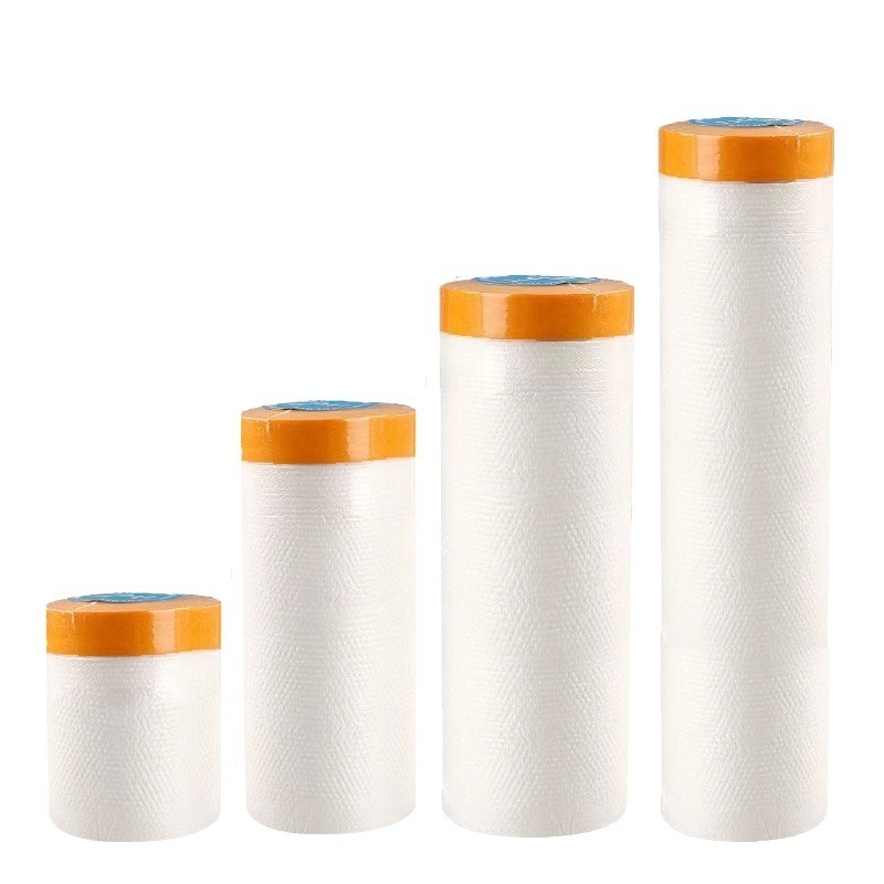 🔥加長20M🔥無痕防塵罩 防塵膜 家具防塵膜 擋灰塵套 防灰塵 防塵布無痕貼 PE膜 防塵罩 養生膠帶嬰兒吃飯防塵膜-細節圖2