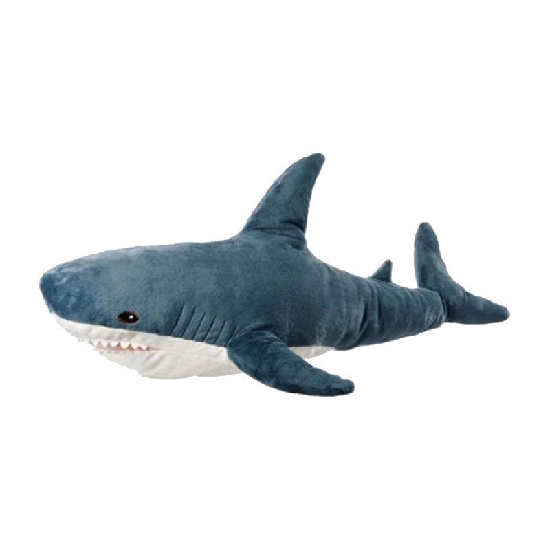 🦈超低價🦈鯊魚抱枕 鯊魚玩偶 鯊魚娃娃 毛絨玩具 大白鯊娃娃 玩偶抱枕 睡覺抱枕 抱枕靠墊 兒童玩具抱枕鯊魚公仔娃娃-細節圖2