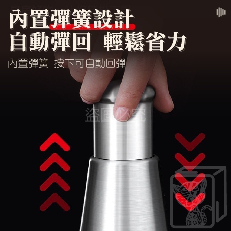 🔥快速切碎🔥不銹鋼拍拍刀 多功能搗蒜器 手壓式切菜器 攪蒜器蒜泥器 切碎器 切蒜機 備料器 手動搗蒜剝蒜頭 壓蒜切菜-細節圖6