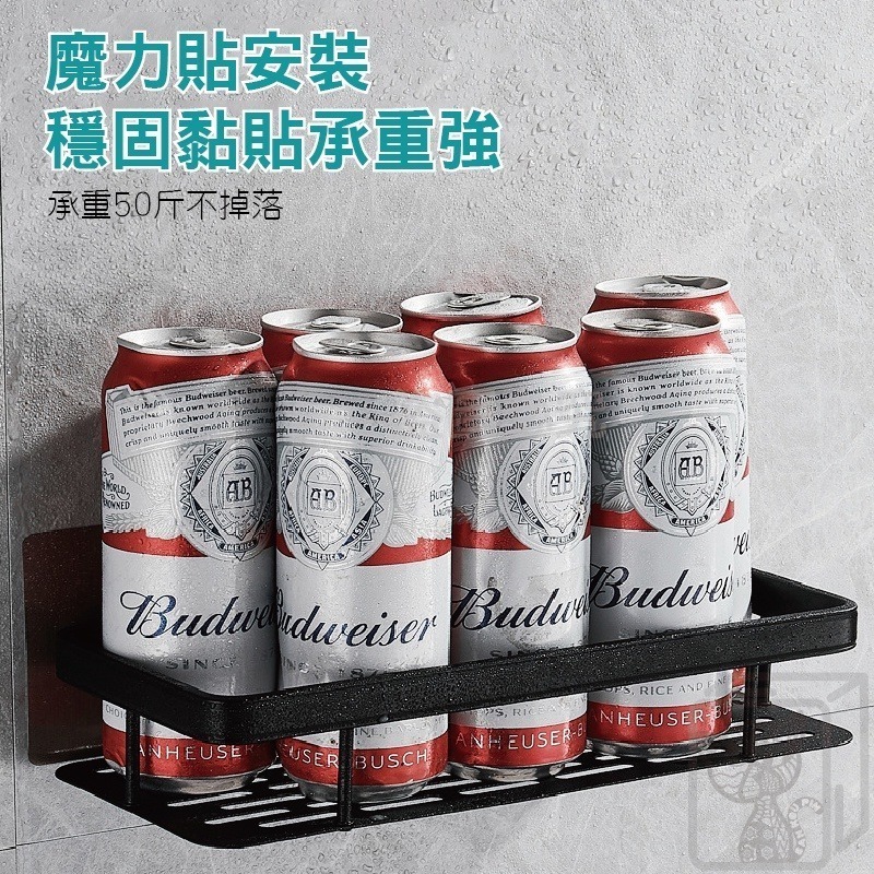 🔥挑戰底價🔥浴室置物架 鋁合金置物架 三角置物架 轉角置物架 四方置物架 太空鋁置物 廁所置物架 無痕貼置物架-細節圖7