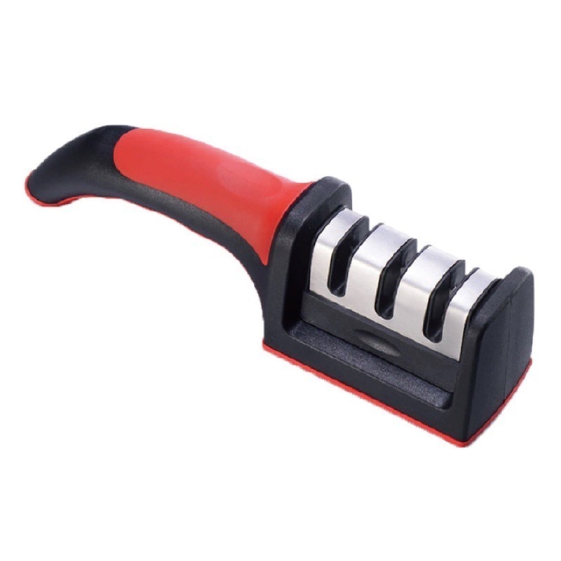 🔥台灣發貨🔥三段式磨刀器 多段式磨刀器 磨刀器 磨刀石 磨刀神器 三段式 快速磨刀 三段式防滑磨刀器 分段式磨刀器-細節圖2