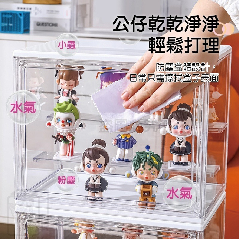 🔥最低價🔥公仔收納盒 公仔盒 盲盒收納盒 泡泡瑪特 玩具收藏盒 模型展示櫃 展示櫃 包包展示盒 公仔展示盒 模型收納-細節圖7