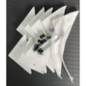 <加購商品>擦窗器棉片 擦窗器補充包(棉片*10+鈕扣*6+清潔刮條*2)-規格圖2