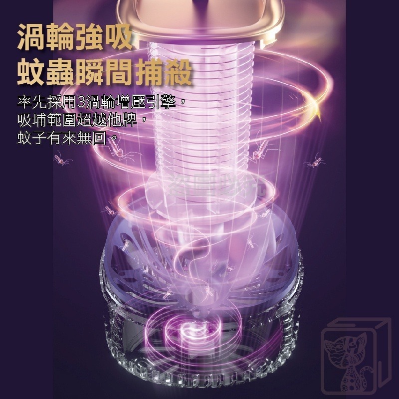 🔥台灣出貨🔥靜音滅蚊燈 吸入式捕蚊燈 家用戶外捕蚊燈 捕蚊燈 滅蚊燈 誘蚊燈 戶外捕蚊燈 LED滅蚊燈 防蚊補蚊驅蚊-細節圖8