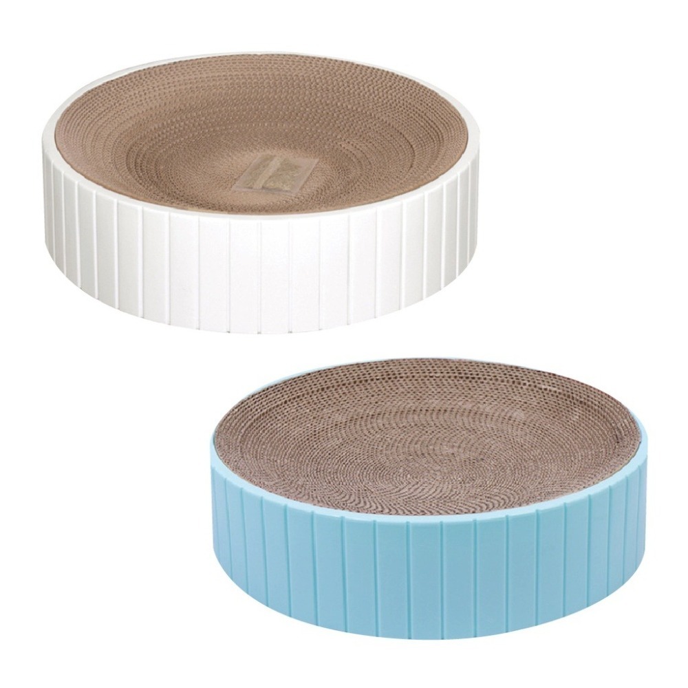 🔥台灣發貨🔥碗型貓抓板 貓抓板 貓咪窩 貓抓窩 碗型板 圓餅貓抓板 貓睡窩 貓咪玩具 可換芯 可水洗-細節圖2