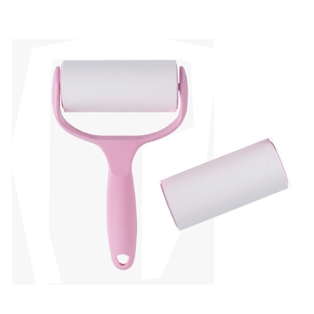 🔥可換替芯🔥滾筒黏毛器 黏塵紙 除塵滾筒 除毛器 除毛刷 粘毛器 黏灰塵 寵物黏毛器 可撕式滾筒黏毛器 寵物黏毛器-細節圖2