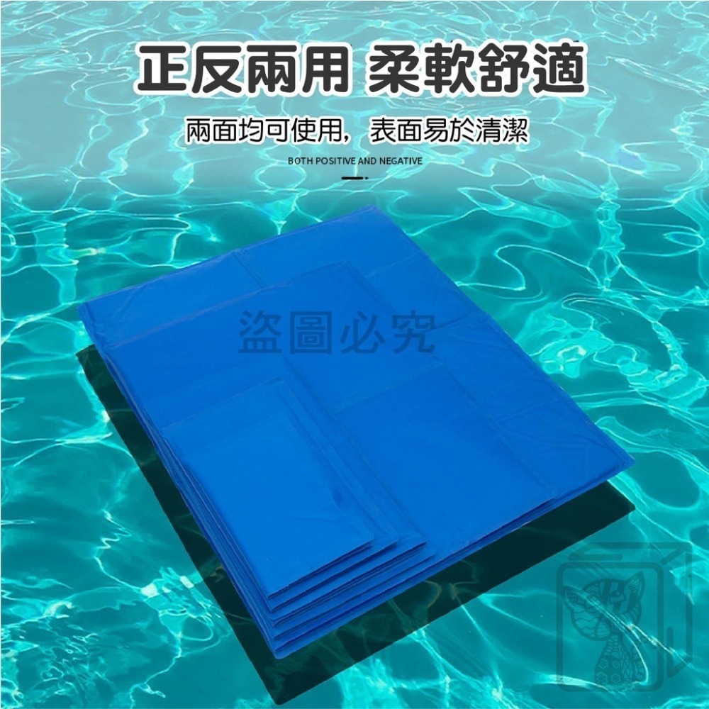 🔥超低價🔥寵物冰涼墊 寵物墊 寵物涼感墊 貓咪涼墊 寵物冰絲涼感床 冰絲涼感墊 狗窗 狗床 寵物冰墊 降溫 寵物床-細節圖4