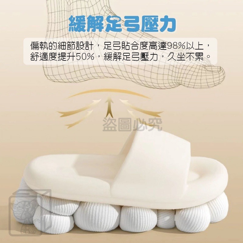 ✨高Q彈✨麻糬拖鞋 厚底椰子拖鞋 厚底拖鞋 踩屎感拖鞋 柔軟家居拖鞋 室內拖鞋 室外鞋 浴室拖鞋 室內鞋 厚底鞋 拖鞋-細節圖5