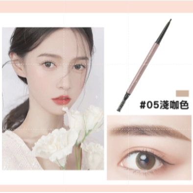 ✨柔韌纖細✨雙頭眉筆 眉筆 雙頭眉筆 防水眉筆 防汗眉筆 持色眉筆 防水防汗不脫色 眉毛筆 修眉筆 造型眉筆 化妝品-規格圖8