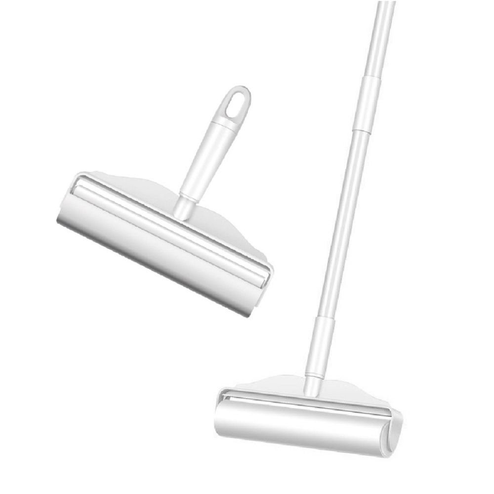 🔥大盤最低價🔥加長型黏毛器 加長柄地板粘毛器 長柄滾刷 加長滾毛器 加長清毛器黏毛絮 除塵滾筒 加長柄黏塵紙 黏貓毛-細節圖2