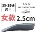 2.5cm 爆米花增高鞋墊