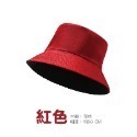 (滌絲)紅色 漁夫帽