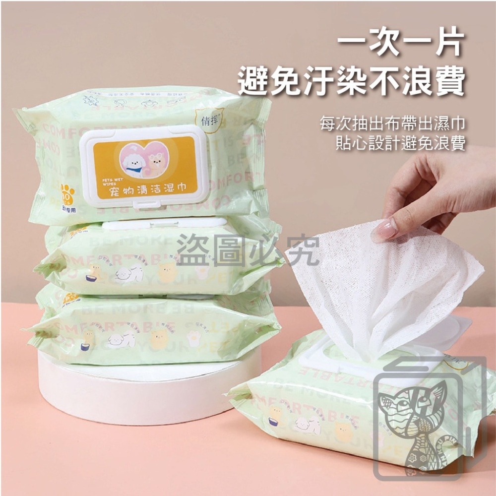 ✨無香精✨寵物專用濕紙巾 寵物濕巾 擦澡手套 手套濕巾 寵物濕巾 寵物免洗 清潔濕紙巾 寵物濕巾 寵物用品 清潔 除臭-細節圖7