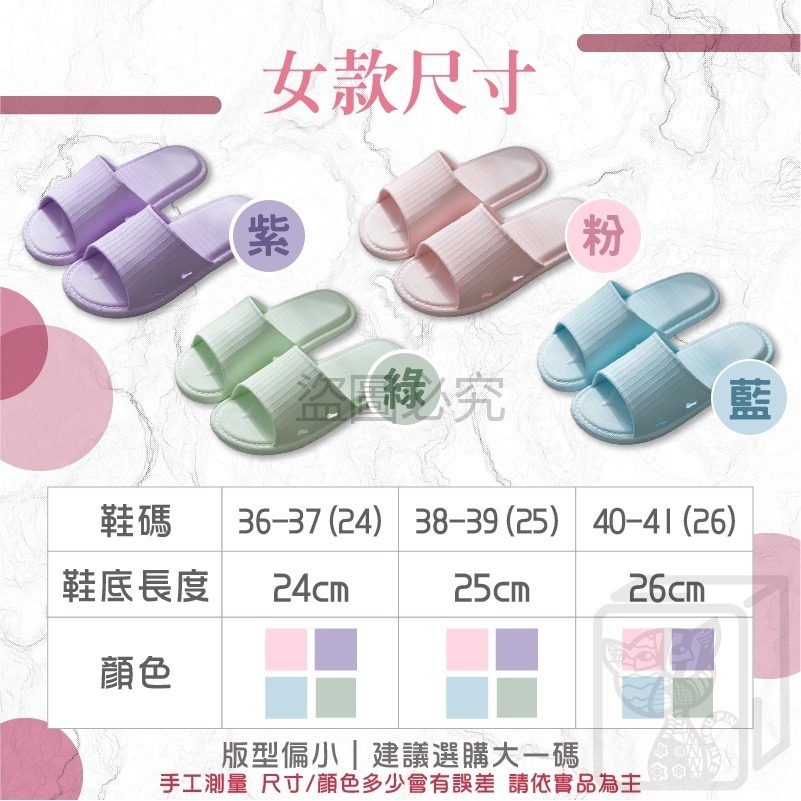 🔥浴室防滑🔥浴室防滑拖鞋 柔軟舒適 浴室拖鞋 室內防滑脫鞋 多色系拖鞋 室內可穿 浴室防滑 安全防滑 拖鞋-細節圖3