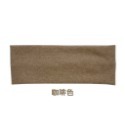 咖啡 針織髮帶