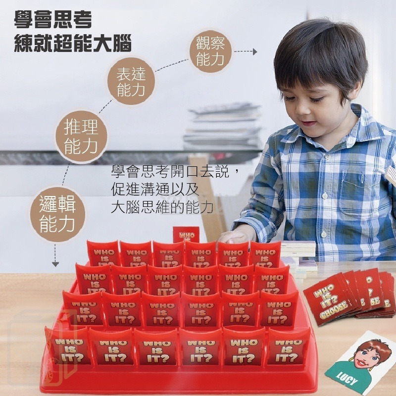 🔥送懲罰盤🔥猜猜我是誰 桌面遊戲 益智桌遊 猜人物 桌遊 益智遊戲 派對遊戲 親子遊戲 益智玩具 雙人桌遊 邏輯推理-細節圖4