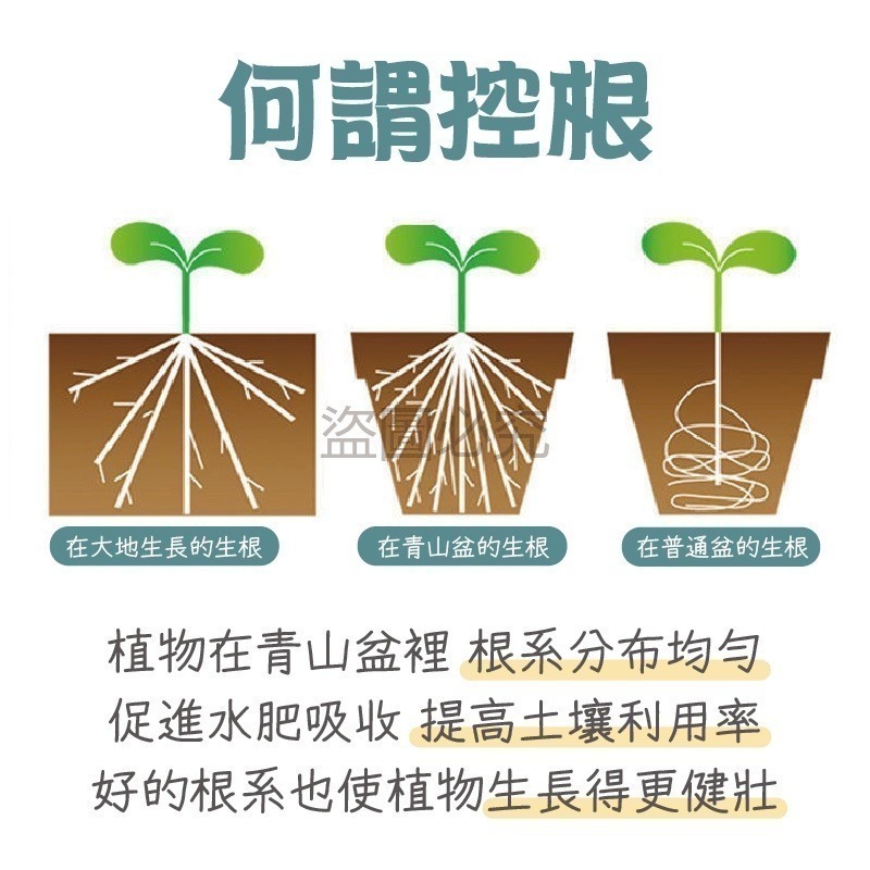 🔥台灣發貨🔥青山控根花盆 青山盆 控根盆 透氣盆 蘭花盆 戶外花盆 種菜盆 盆栽園藝花盆 花盆 大花盆 多肉盆 觀葉-細節圖6