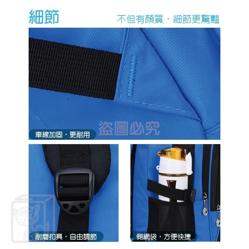 🔥破底價🔥減負護脊後背包 護脊學生背包 學生後背包 書包 護脊雙肩包 小學書包 後背包 書包小學生 國小書包 護脊-細節圖9