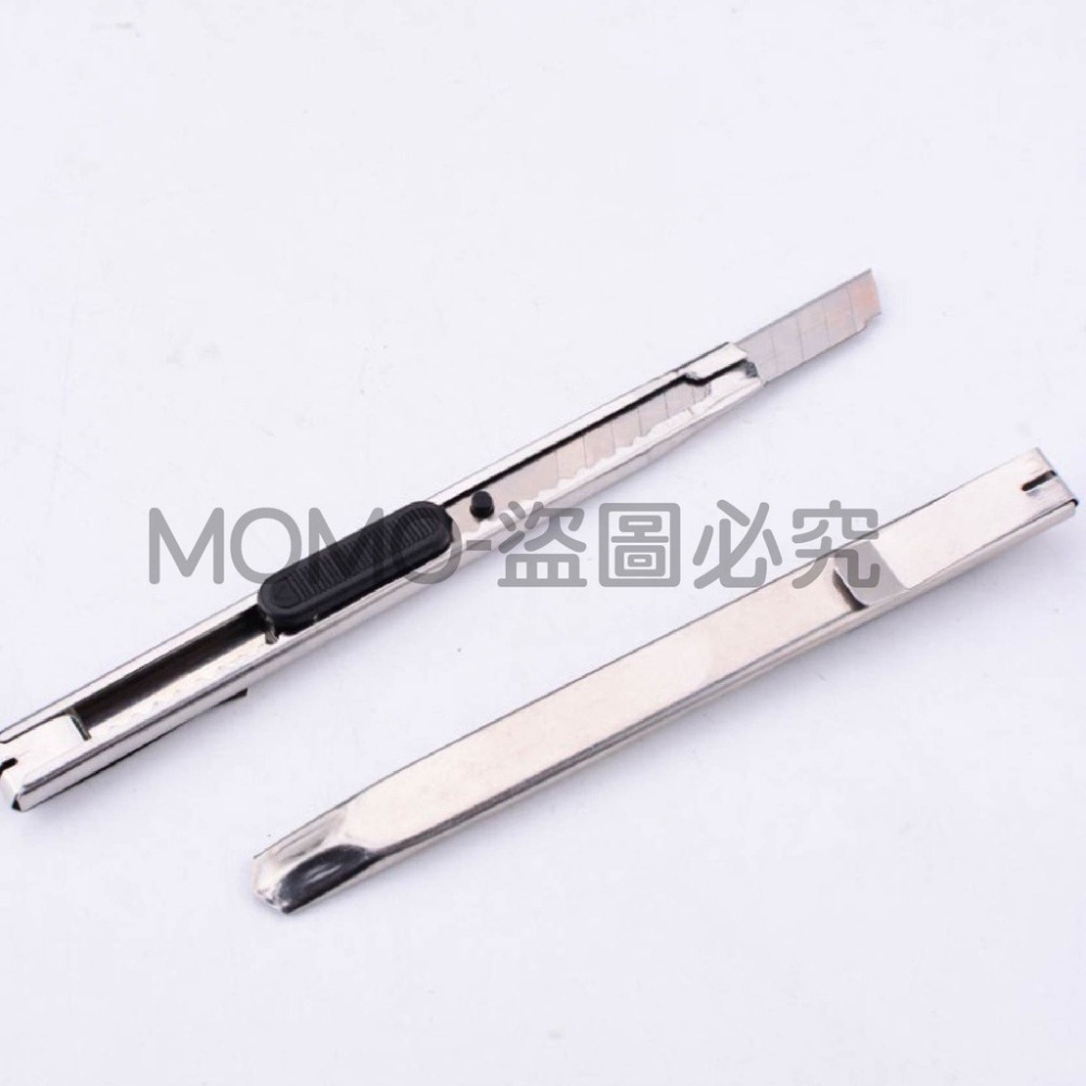 ✨夾扣設計✨文具美工刀片 辦公裁剪 裁切刀工具刀 美工刀 切割刀 工刀片 便攜不銹鋼 學生文具 文具用品 刀片 平頭刀-細節圖8