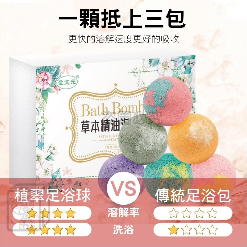 🌿草本精油足浴球🌿精油泡澡球 精油香氛泡澡球 足浴球 精油足浴球 足浴泡腳丸 泡澡精油 沐浴球 泡泡浴球 草本泡腳丸-細節圖5