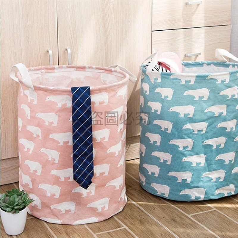 🔥超低價🔥棉麻洗衣籃 棉布圓桶洗衣籃 棉麻收納籃 防水洗衣籃 棉麻收納桶 可折疊籃子 髒衣籃 洗衣籃 洗衣袋 洗衣籃-細節圖9