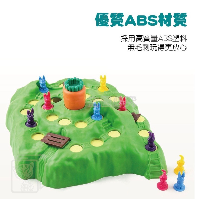 🔥台灣發貨🔥兔子陷阱遊戲 兔子陷阱越野賽 兔子越野賽 兔子陷阱越野賽 兔兔陷阱桌遊 兔兔陷阱 派對遊戲 兔兔陷阱-細節圖6