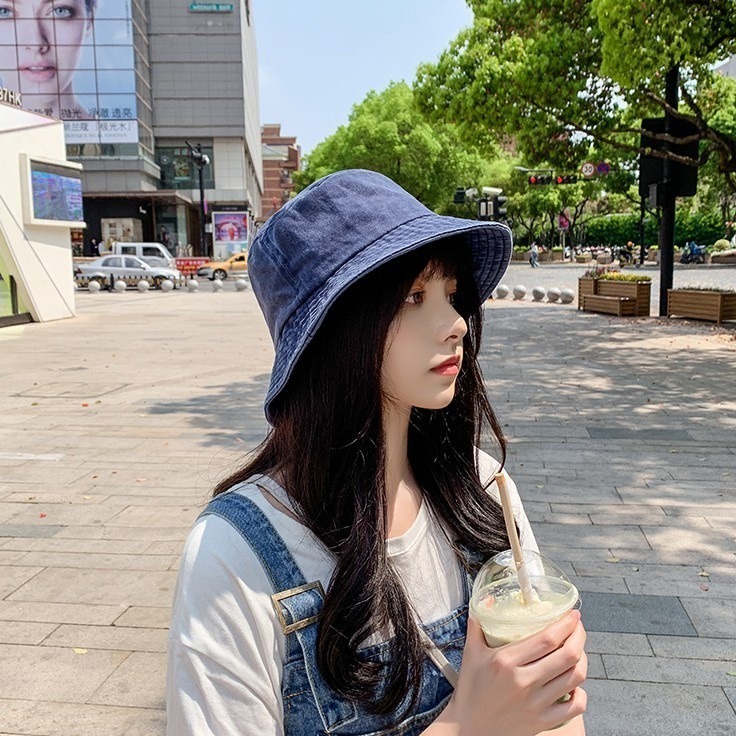 🌟熱銷簡約款🌟高磅漁夫帽 可水洗漁夫帽 日常穿搭帽 漁夫帽 登山帽 純色系漁夫帽 遮陽帽 通用漁夫帽 休閒帽 FUS-細節圖4