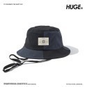 🌟拼接設計🌟撞色拼接漁夫帽 HUGE OUTDOOR HAT 漁夫帽 登山帽 露營帽 圓帽 可拆帽繩 休閒帽 FUS-規格圖9