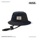 🌟拼接設計🌟撞色拼接漁夫帽 HUGE OUTDOOR HAT 漁夫帽 登山帽 露營帽 圓帽 可拆帽繩 休閒帽 FUS-規格圖9