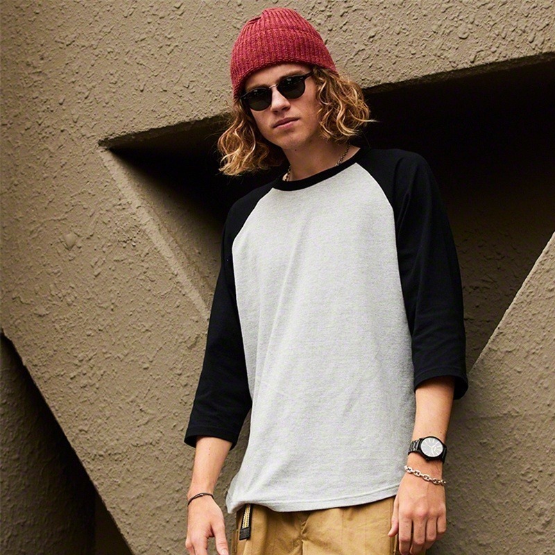 🌟簡約百搭🌟七分袖棒球T United Athle 5.6oz磅數T恤休閒上衣 七分袖T恤棒球T 七分袖上衣 FUS-細節圖4