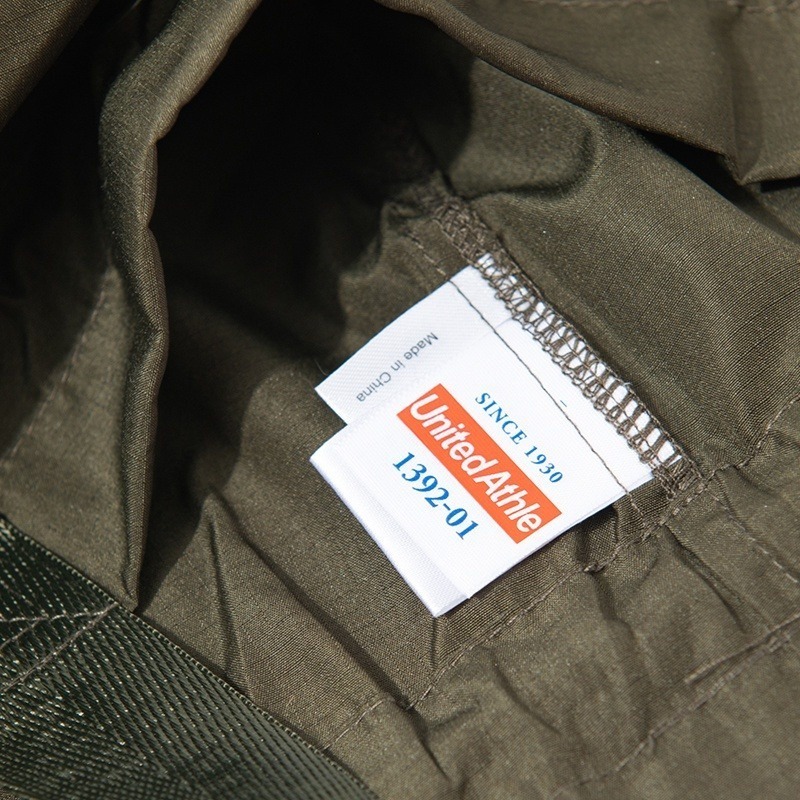 🌟小巧輕便🌟 抽繩小圓桶袋 United Athle 束帶式 小圓桶 抽繩袋 束口袋 束袋 抽繩包 水餃包 抽繩 F-細節圖8