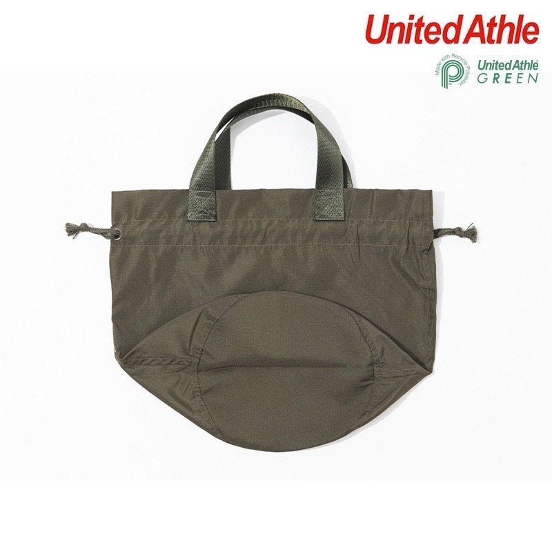 🌟小巧輕便🌟 抽繩小圓桶袋 United Athle 束帶式 小圓桶 抽繩袋 束口袋 束袋 抽繩包 水餃包 抽繩 F-細節圖5