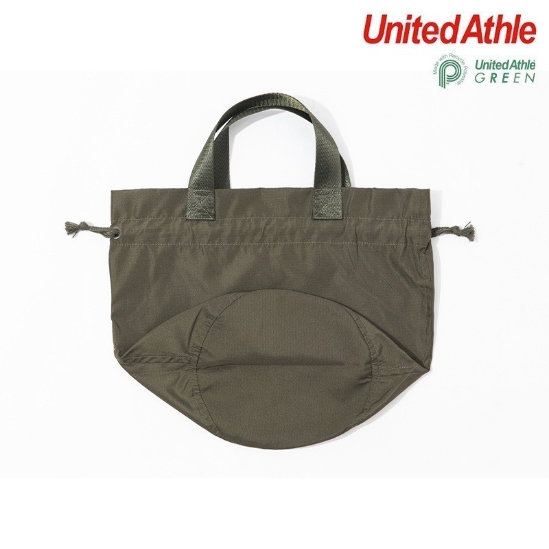 🌟小巧輕便🌟 抽繩小圓桶袋 United Athle 束帶式 小圓桶 抽繩袋 束口袋 束袋 抽繩包 水餃包 抽繩 F-細節圖5