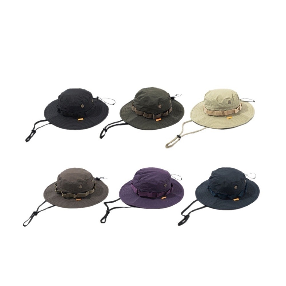 🌟透氣不悶🌟戶外奔尼帽 HUGE OUTDOOR BOONIE HAT 登山帽 戶外休閒款帽子 機能防潑水帽子-細節圖2
