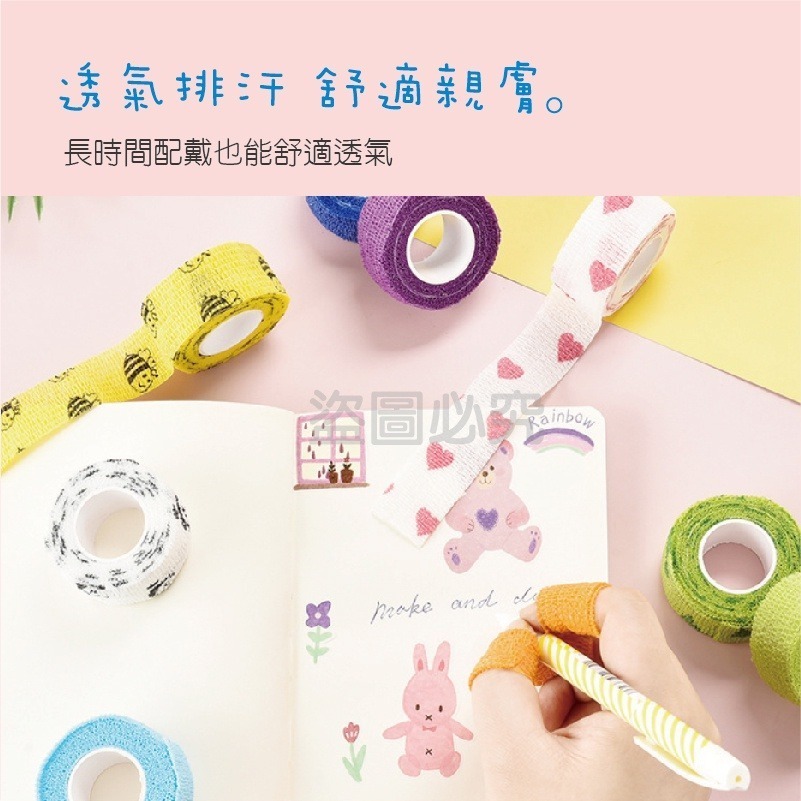 🔥台灣發貨🔥護指繃帶 纏手指繃帶 手指纏繞帶 手指繃帶 纏手繃帶 彈力繃帶 自粘繃帶 防繭神器 護指套 健身護指繃帶-細節圖4