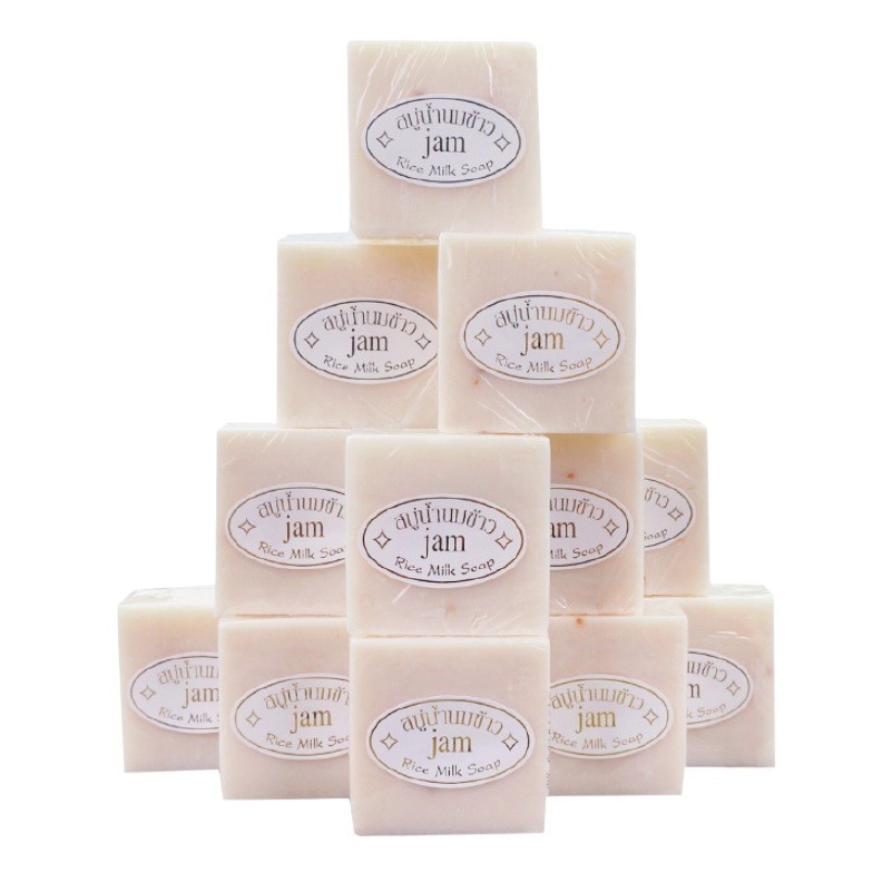 🔥挑戰最低價🔥泰國大米香皂 JAM 大米冷制手工皂 手工香皂 牛奶香皂 大米皂手工米乳皂 สบู่น้ำนมข้าว-細節圖2